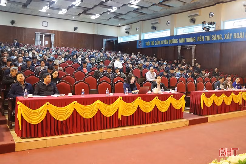 Cẩm Xuyên đã hình thành ô thửa lớn trên diện tích 1.857,88 ha ở 20 xã, thị trấn