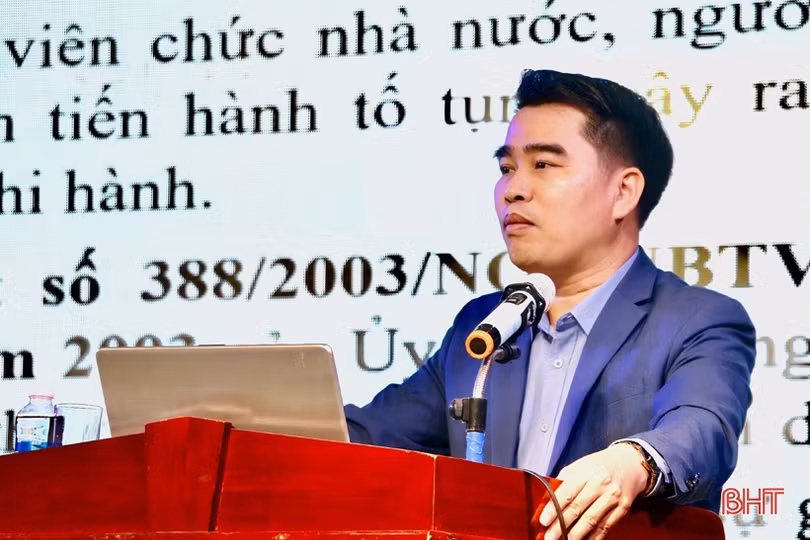 Nâng cao kỹ năng, nghiệp vụ cho đội ngũ pháp chế và theo dõi thi hành pháp luật tại Hà Tĩnh