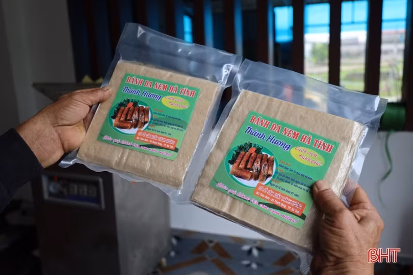 “Thủ phủ” bánh đa nem Hà Tĩnh tất bật vào vụ tết