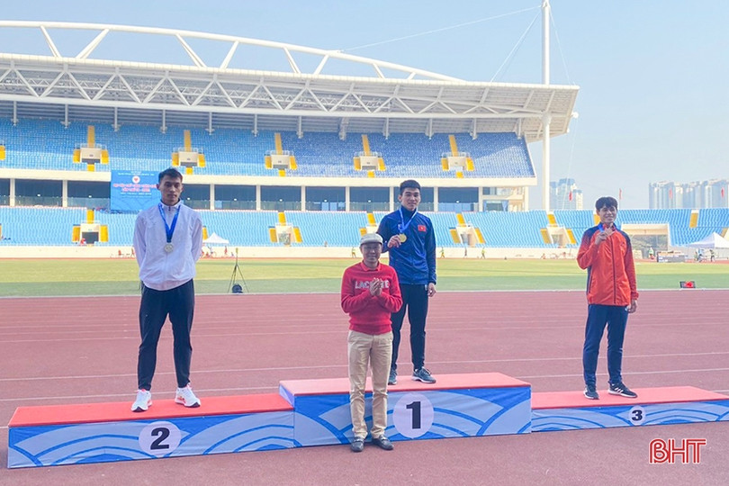 Điền kinh Hà Tĩnh giành 9 huy chương tại Đại hội Thể thao toàn quốc 