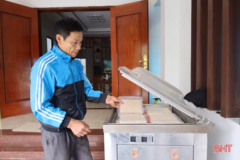 “Thủ phủ” bánh đa nem Hà Tĩnh tất bật vào vụ tết