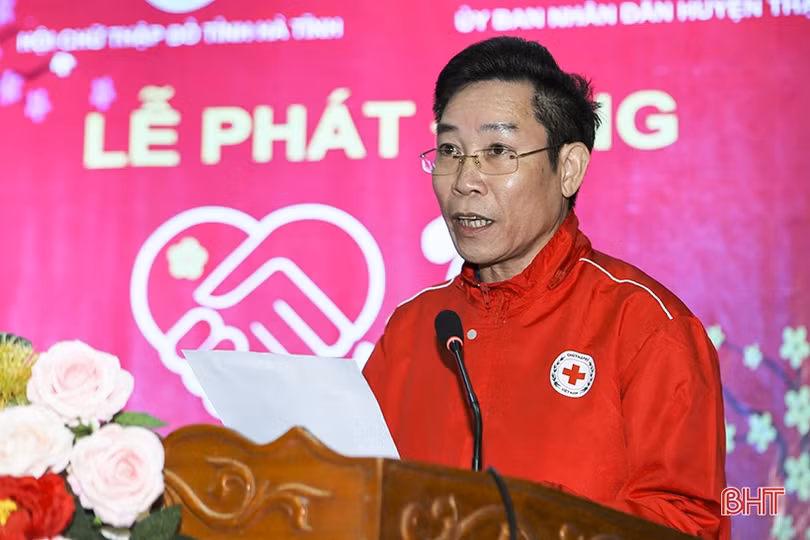 Hội chữ thập đỏ các cấp ở Hà Tĩnh đăng ký huy động 7,4 tỷ đồng cho chương trình “Tết nhân ái”