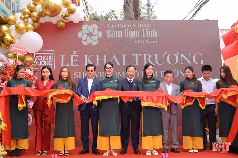 Khai trương Showroom sâm Ngọc Linh Võ Kim Đường tại Hà Tĩnh