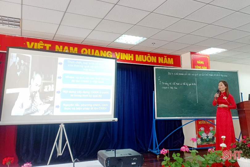 Thí sinh Hà Tĩnh đạt giải ba Hội thi Giảng viên lý luận chính trị giỏi toàn quốc