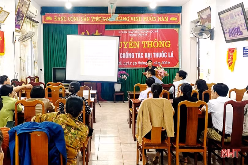 Hơn 3.250 người được truyền thông trực tiếp về phòng, chống tác hại thuốc lá