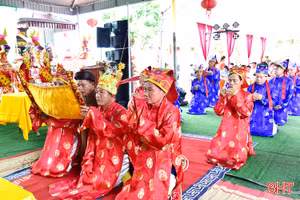 Xã Đức Quang tổ chức lễ giỗ Chiêu Trưng Đại vương Lê Khôi 