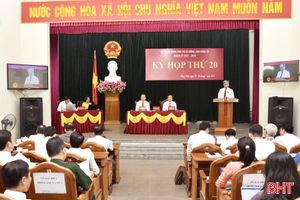 HĐND thị xã Hồng Lĩnh xem xét thông qua 5 nghị quyết quan trọng