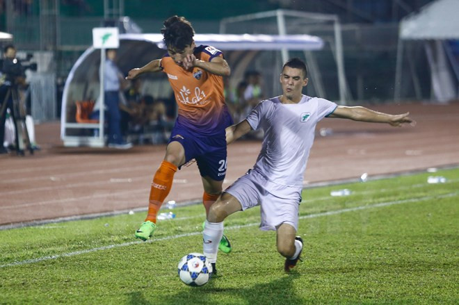 xuan truong lac long trong ngay gangwon co mat o thong nhat