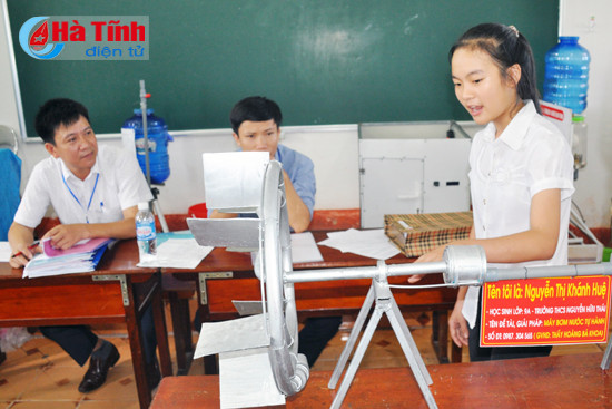 chung ket hoi thi sang tao ky thuat va cuoc thi sang tao thanh thieu nien nhi dong