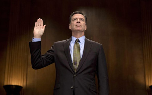 Cựu Giám đốc FBI James Comey. Ảnh: AFP. cuoc dieu tran cua ong comey quyet dinh van menh tong thong trump