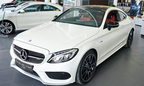 mercedes c43 amg gia 4 2 ty dong doc nhat viet nam