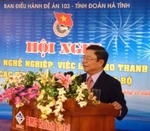 Chủ tịch UBND tỉnh Võ Kim Cự phát biểu tại hội nghị
