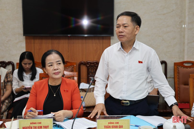 Đồng chí Trần Đình Gia - Phó Trưởng đoàn Phụ trách đoàn ĐBQH tỉnh Hà Tĩnh... bqbht_br_img-7127-1.jpg