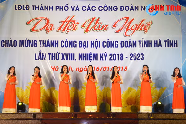 da hoi van nghe mung thanh cong dai hoi cong doan ha tinh