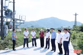 Khảo sát hoạt động kinh doanh bán lẻ điện ở xã Nghi Xuân