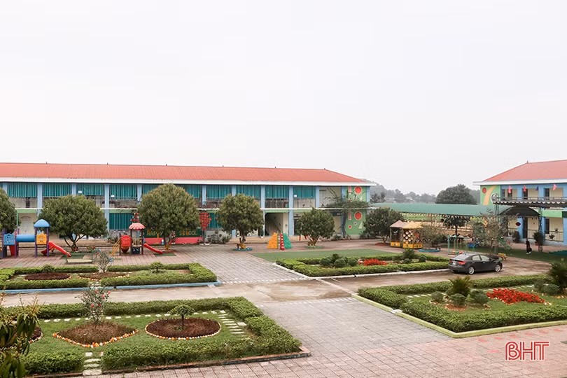 Xây dựng môi trường hạnh phúc cho học sinh mầm non Hà Tĩnh