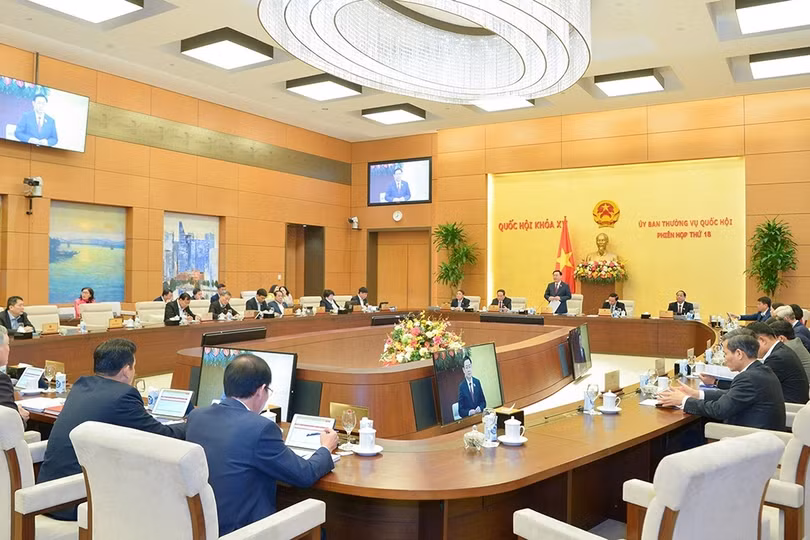 Khai mạc phiên họp 20 của Ủy ban Thường vụ Quốc hội