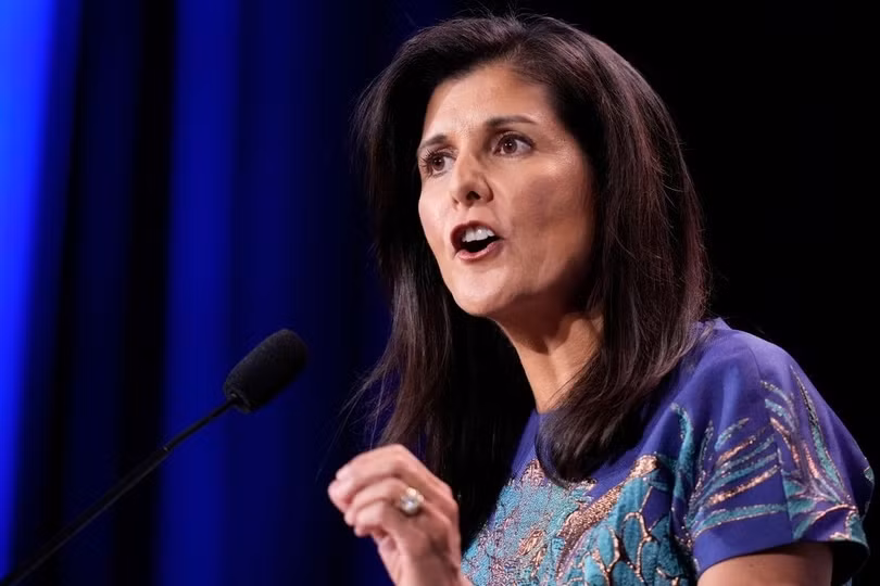 Bà Nikki Haley, cựu Đại sứ Mỹ tại Liên Hợp Quốc. Ảnh: AP. Bà Nikki Haley tuyên bố tranh cử tổng thống Mỹ