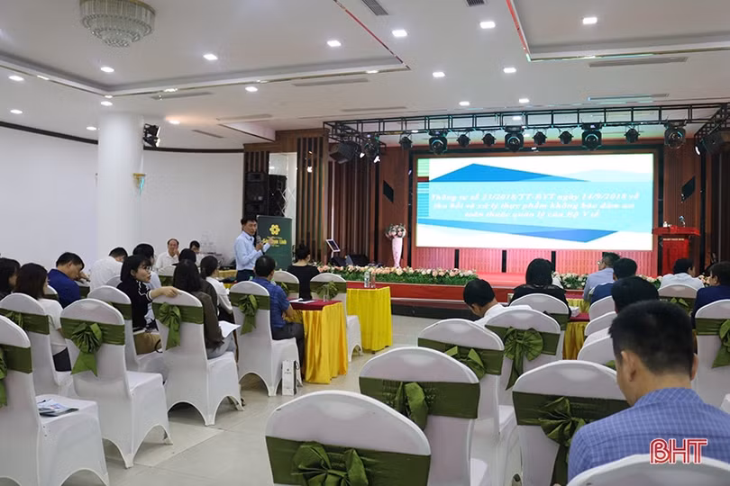 Nâng cao nhận thức về an toàn thực phẩm cho người dân Hà Tĩnh