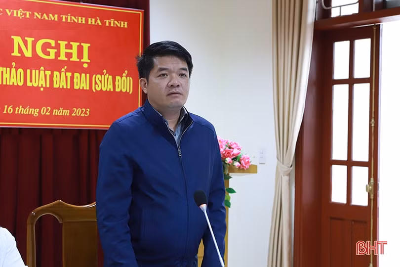 Mặt trận Tổ quốc Hà Tĩnh và các tổ chức thành viên góp ý dự thảo Luật Đất đai