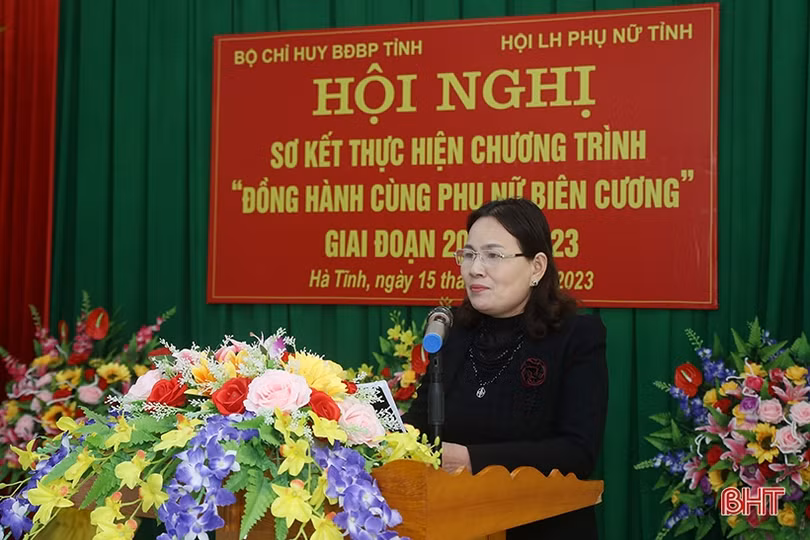 Triển khai sáng tạo, hiệu quả chương trình “Đồng hành cùng phụ nữ biên cương” tại Hà Tĩnh