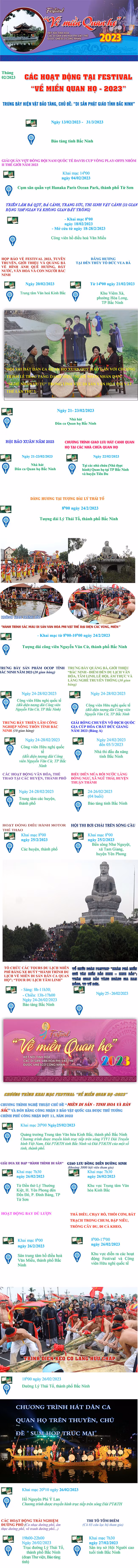 Festival “Về miền quan họ”- Kết nối tinh hoa các di sản văn hóa phi vật thể