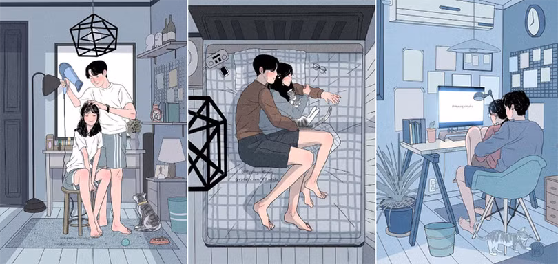 Cứ yêu nhau là phải tặng quà mới thể hiện được tình cảm?