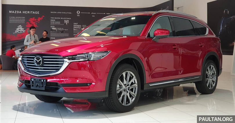 SUV 7 chỗ Mazda CX-8 2019 ra mắt tại Đông Nam Á