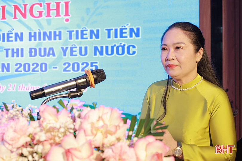 Phó Chủ tịch Hội LHPN tỉnh Lê Thị Hải Yến khai mạc hội nghị. bqbht_br_le-thi-hong-yen1.jpg