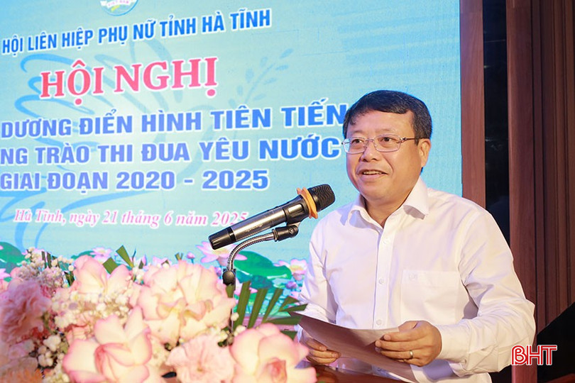 Phó Chủ tịch UBND tỉnh Dương Tất Thắng phát biểu tại hội nghị. bqbht_br_duong-tat-thang.jpg