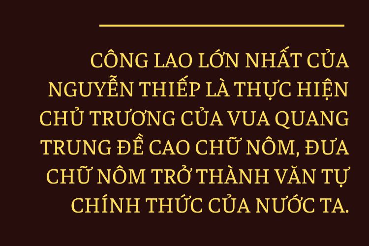 La Sơn phu tử Nguyễn Thiếp - Ngời sáng tài năng và nhân cách ảnh 7 La Sơn phu tử Nguyễn Thiếp - Ngời sáng tài năng và nhân cách