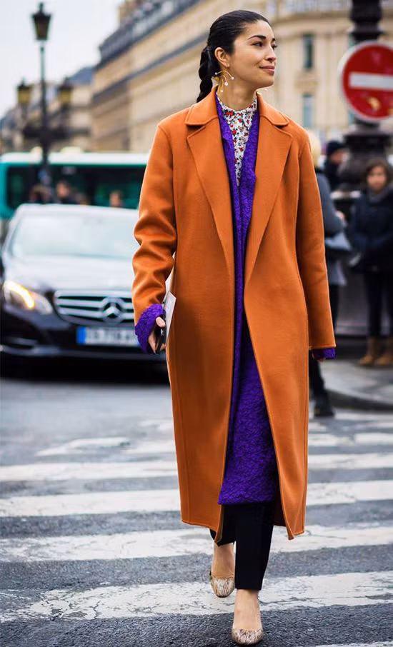 Phối đồ dạo phố ngày se lạnh