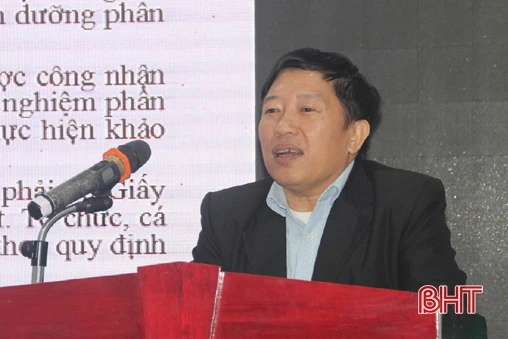 Hà Tĩnh triển khai Luật Trồng trọt cho các địa phương, doanh nghiệp