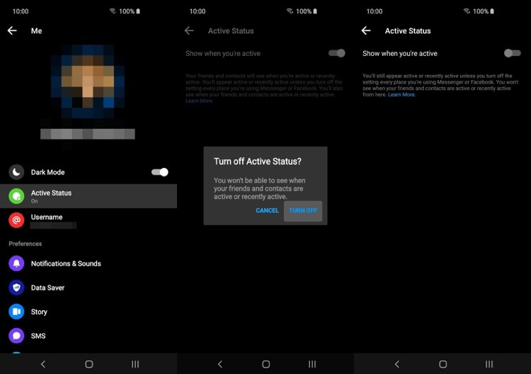 Cách tắt hoàn toàn trạng thái online trên Facebook và Facebook Messenger