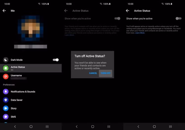 Cách tắt hoàn toàn trạng thái online trên Facebook và Facebook Messenger