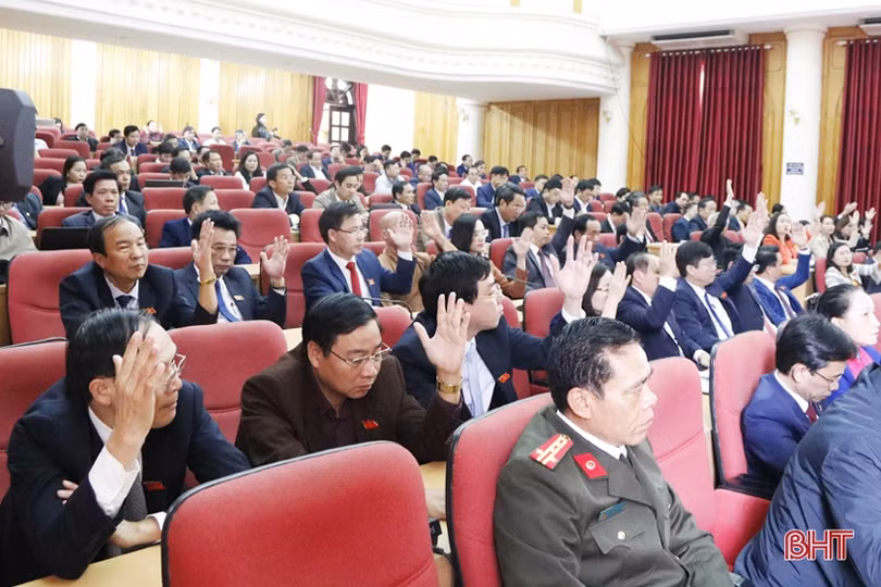 Kỳ họp thứ 12, HĐND tỉnh Hà Tĩnh khóa XVII hoàn thành các nội dung, chương trình đề ra