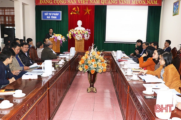 Nâng cao năng lực cho đội ngũ thực hiện trợ giúp pháp lý tại Hà Tĩnh