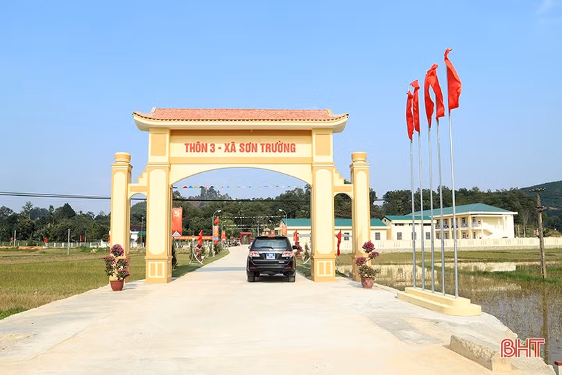 Sơn Trường đủ điều kiện xét duyệt công nhận xã nông thôn mới năm 2019