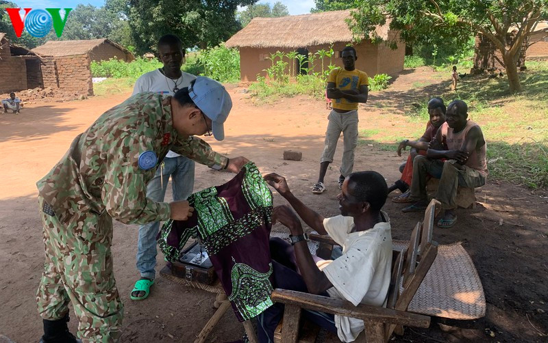 lính mũ nồi xanh việt nam tại Lính mũ nồi xanh Việt Nam tại “vùng lửa đạn” Trung Phi