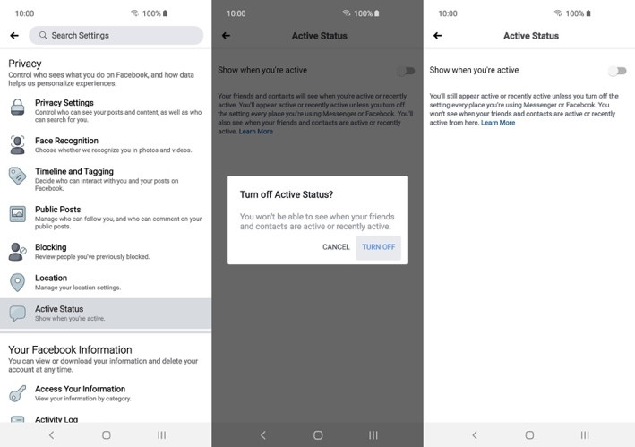 Cách tắt hoàn toàn trạng thái online trên Facebook và Facebook Messenger