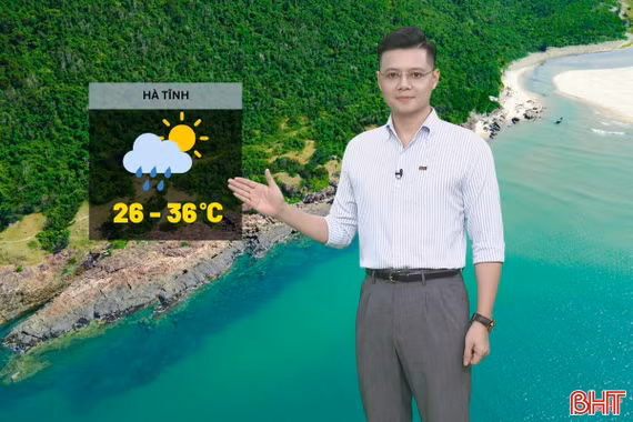 Dự báo thời tiết Hà Tĩnh ngày 24/7: Ngày nắng, đêm mưa vài nơi