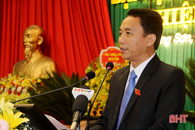 Bầu 39 đồng chí vào Ban chấp hành Đảng bộ huyện Hương Sơn nhiệm kỳ 2020 - 2025