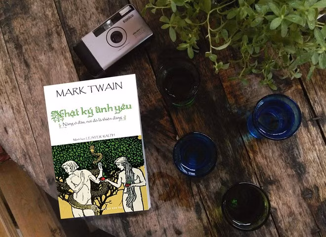 Tác phẩm Nhật ký tình yêu của Mark Twain. nhat ky tinh yeu nang o dau noi do la thien duong