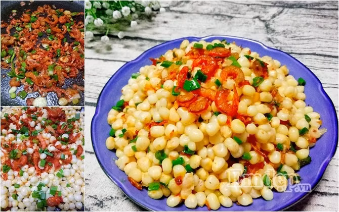 bap xao tom kho thom ngon the nay ai chang lam duoc