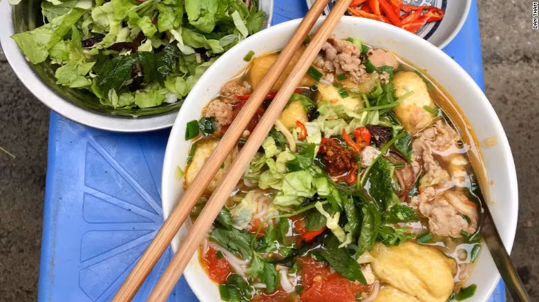 5 mon bun viet nam cnn khuyen ban nen an thu