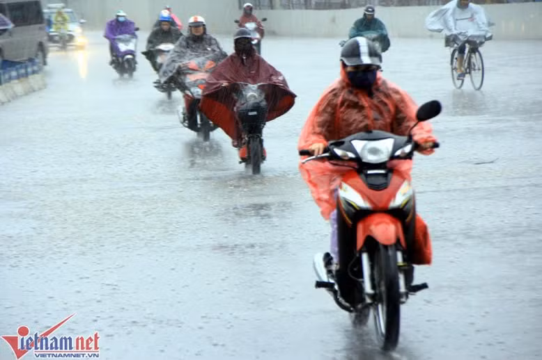 ret nang ban mien bac ha 10 do c mua tren dien rong