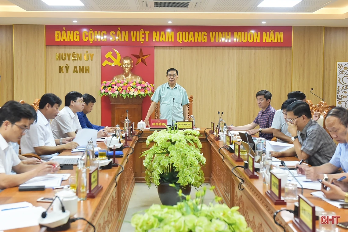 Chủ tịch UBND tỉnh Hà Tĩnh: Tháo gỡ các vướng mắc, đẩy nhanh tiến độ giải ngân vốn đầu tư công