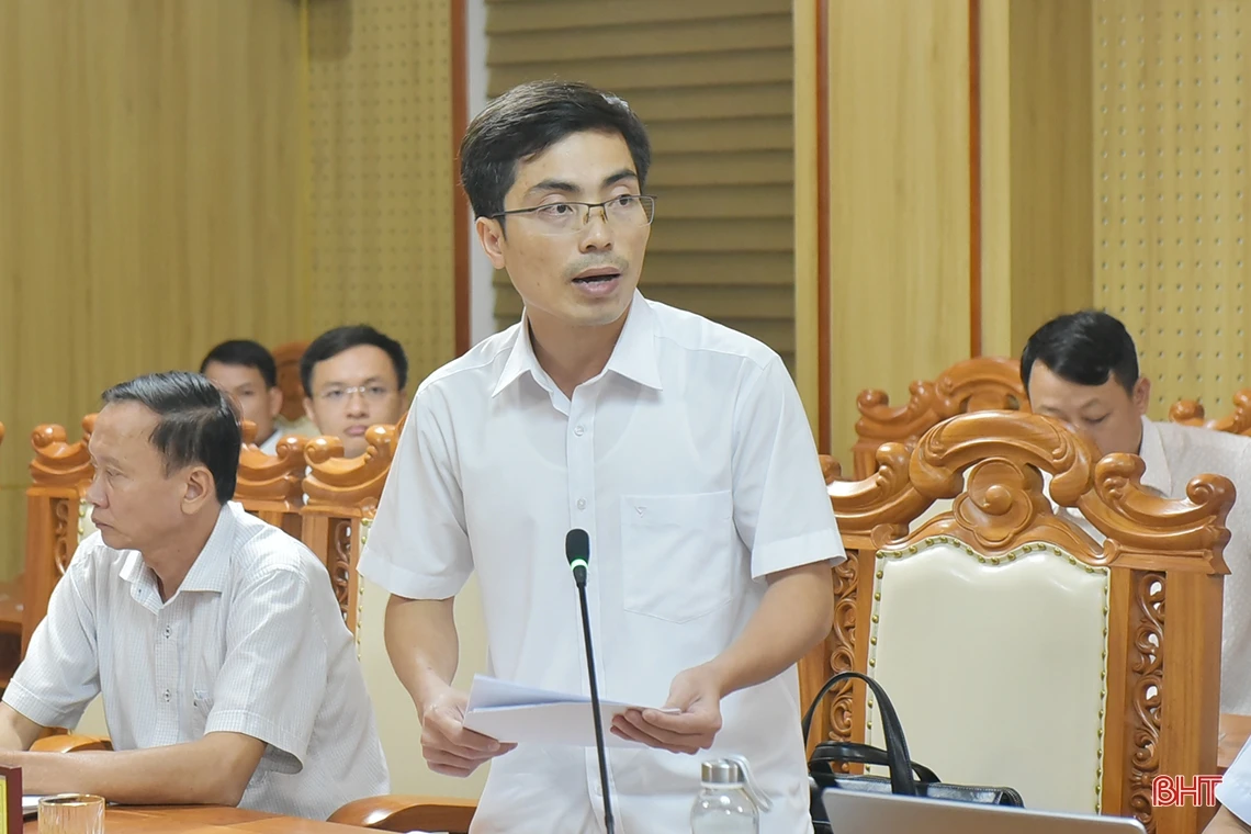 Chủ tịch UBND tỉnh Hà Tĩnh: Tháo gỡ các vướng mắc, đẩy nhanh tiến độ giải ngân vốn đầu tư công