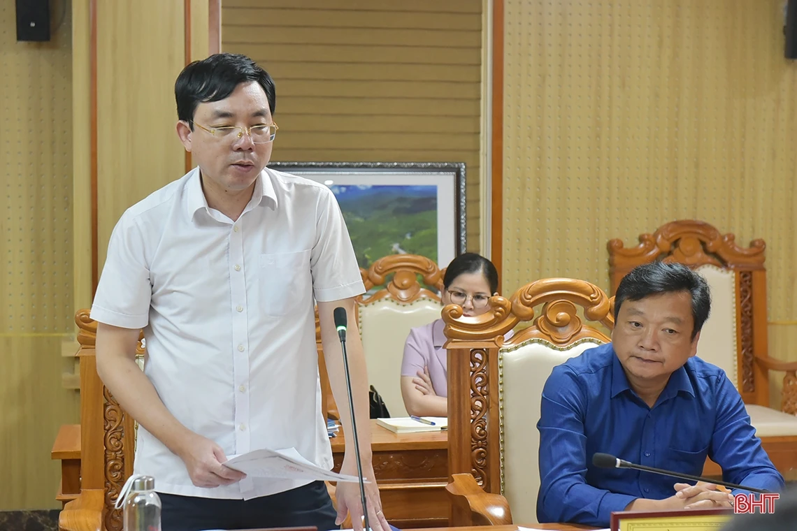 Chủ tịch UBND tỉnh Hà Tĩnh: Tháo gỡ các vướng mắc, đẩy nhanh tiến độ giải ngân vốn đầu tư công