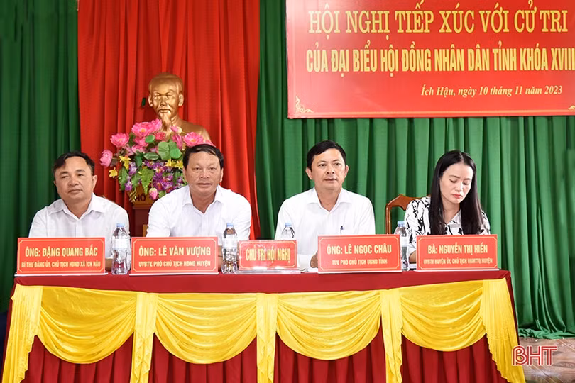 Vấn đề về hạ tầng, phát triển sản xuất được đông đảo cử tri quan tâm